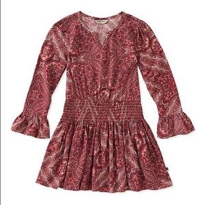 NWT Lucky Brand‎ Chrysanthemum Ruffle Sasha Dress S